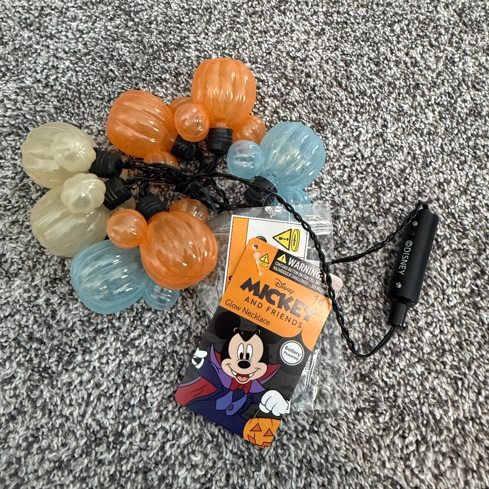 Disney Mickey & Friends Glow Necklace